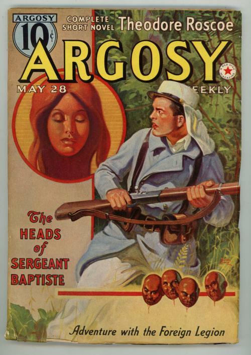 Argosy May 28, 1938 Belarski Foreign Legion Cover