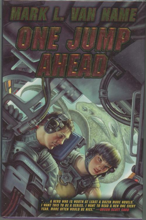 One Jump Ahead by Mark L. Van Name (First Edition)