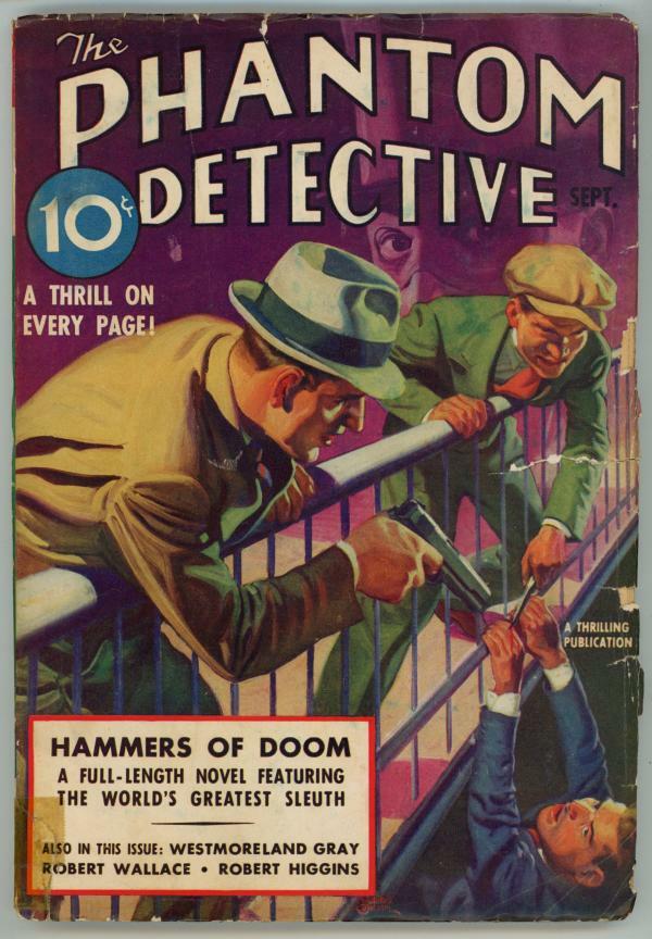Phantom Detective Sep 1937 Berlaski Cover