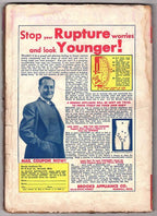 Double Action Detective Sep 1939 Bondage Cvr, Arthur J. Burks - Pulp