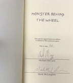 Monster Behind the Wheel by Michael McCarty & Mark McLaughlin 1st LTD Signed