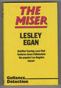 The Miser by Lesley Egan (First UK Edition) File Copy