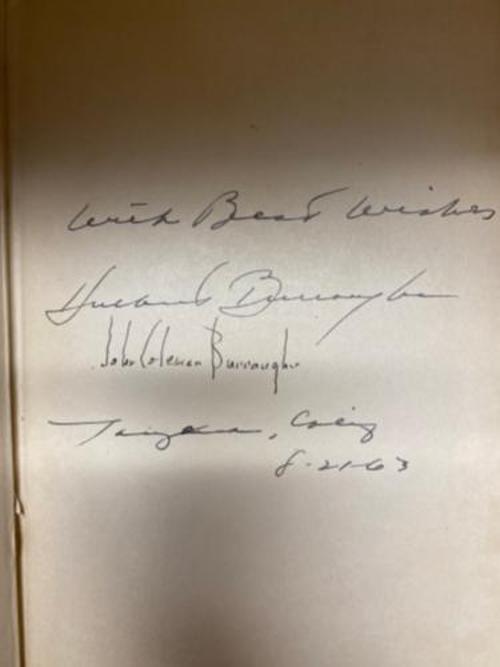 The Chessmen of Mars by Edgar Rice Burroughs (First Edition) Signed