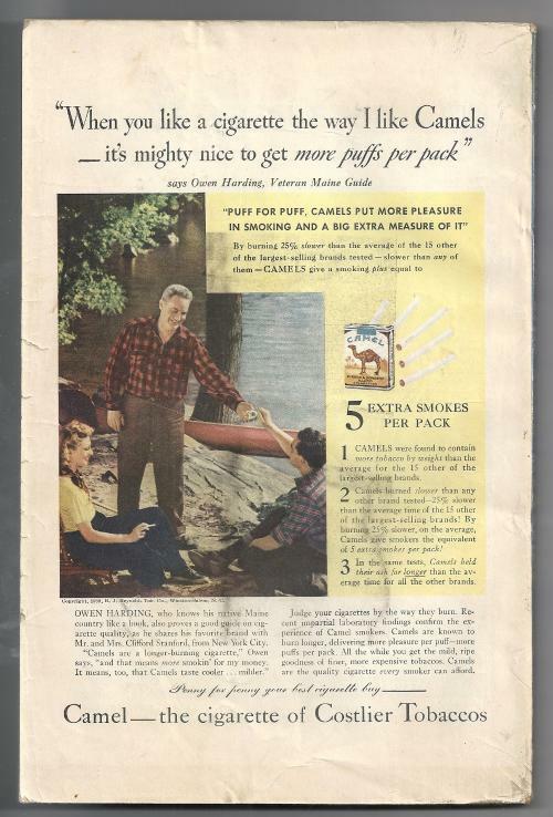 Blue Book October 1939 Mind over Matter by Ellery Queen; H. Bedford Jones