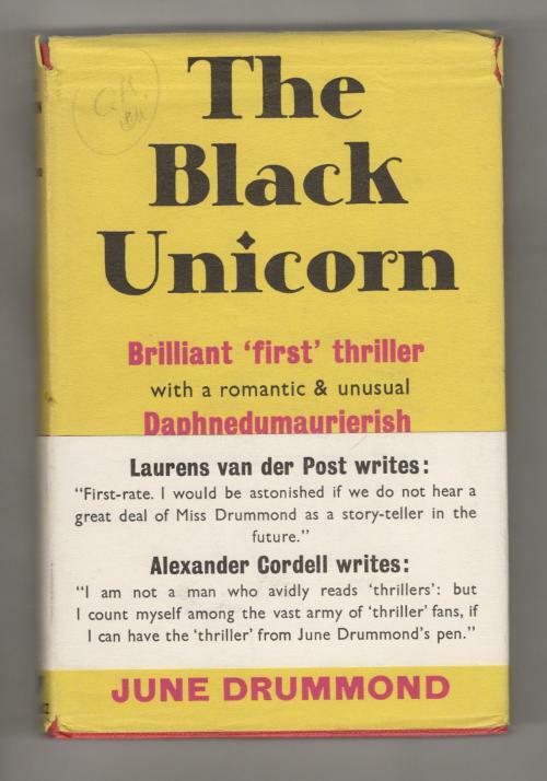 The Black Unicorn by June Drummond (First Edition) Gollancz File copy