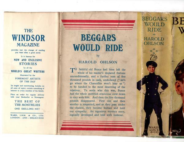 Beggars Would Ride by Harold Ohlson Abbey DJ