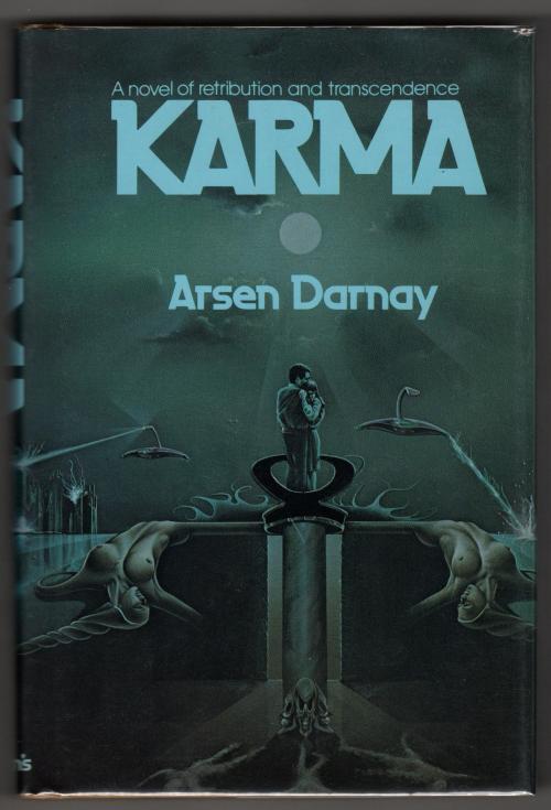 Karma by Arsen Darnay (First Edition) Harlan Ellison's Copy