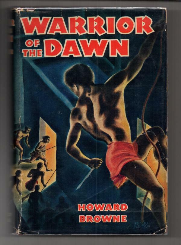 Warrior of the Dawn by Howard Browne 1st Fridolf Johnson Cover Art