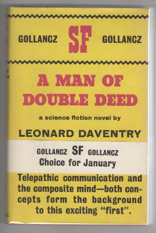 A Man of Double Deed by Leonard Daventry (First UK Edition) Publisher's File ...