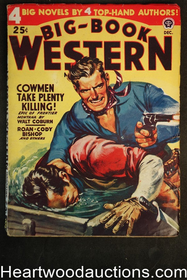 Big Book Western Dec 1947 Norman A. Fox; Walt Coburn - High Grade