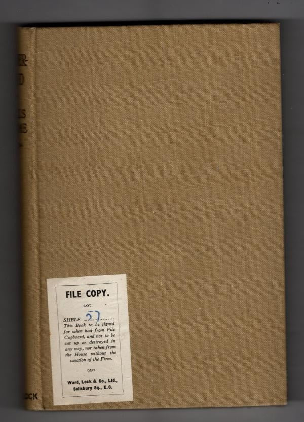 Borderland by Wells Jerome (First UK Edition) File Copy