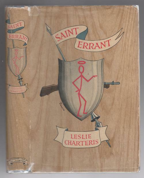 Saint Errant by Leslie Charteris (First Edition)
