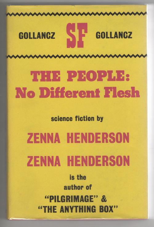 The People: No Different Flesh by Zenna Henderson (First UK Edition)