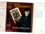 Jack O' Judgement by Edgar Wallace (Ward Lock File Copy)