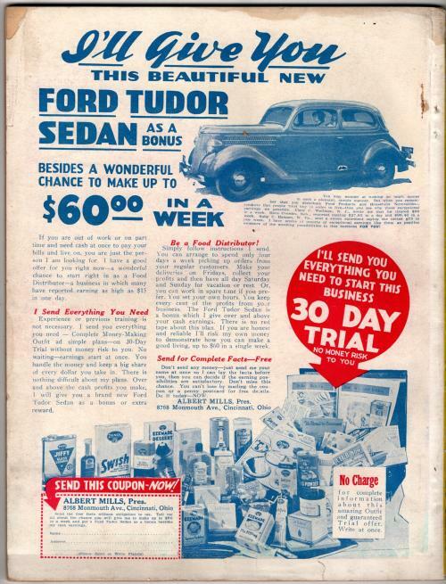 Scarlet Confessions Feb 1937 W. Darr Cvr; Very Rare Pulp