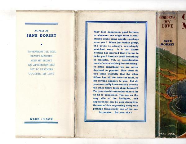 Goodbye, My Love by Jane Dorset (First Edition) File Copy