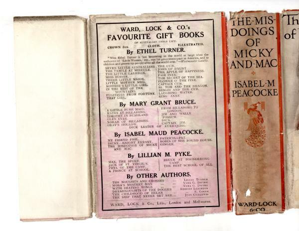 The Misdoings of Micky and Mac by Isabel M. Peacocke (Ward Lock File Copy)