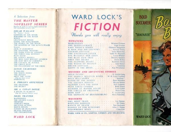 Bold Buccaneer by Seafarer (First Edition) Hubin Listed