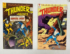 Lot of 14 Thunder Agents Raw Comics Tower Action Series