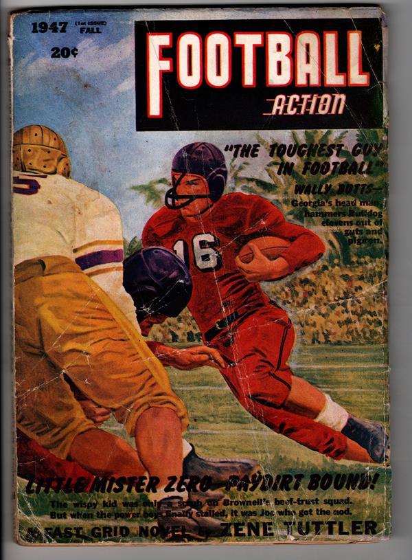 Football Action Fall 1947 Wally Botts