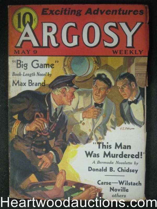 Argosy May 9, 1936 Crime Cvr Max Brand