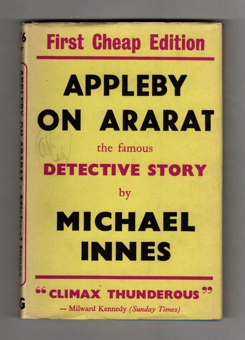 Appleby on Ararat by Michael Innes (Gollancz Detection) File Copy