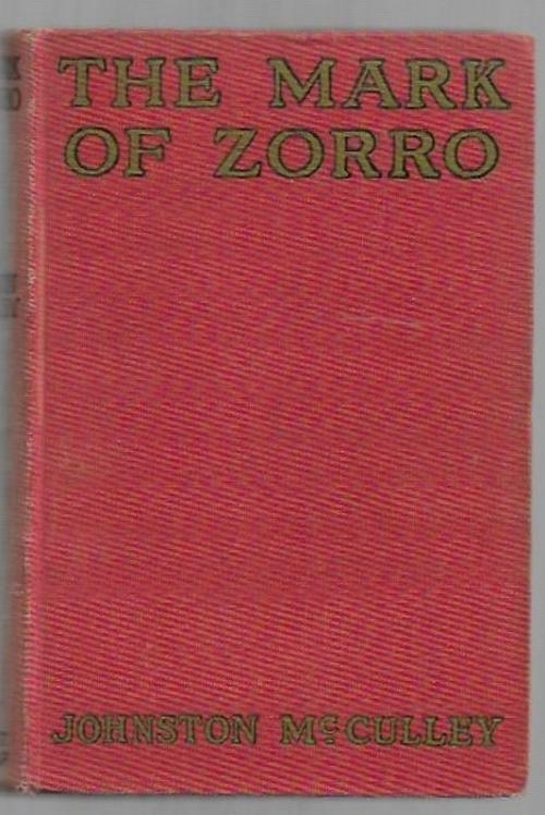 The Mark of Zorro by Johnston McCulley Signed TLS