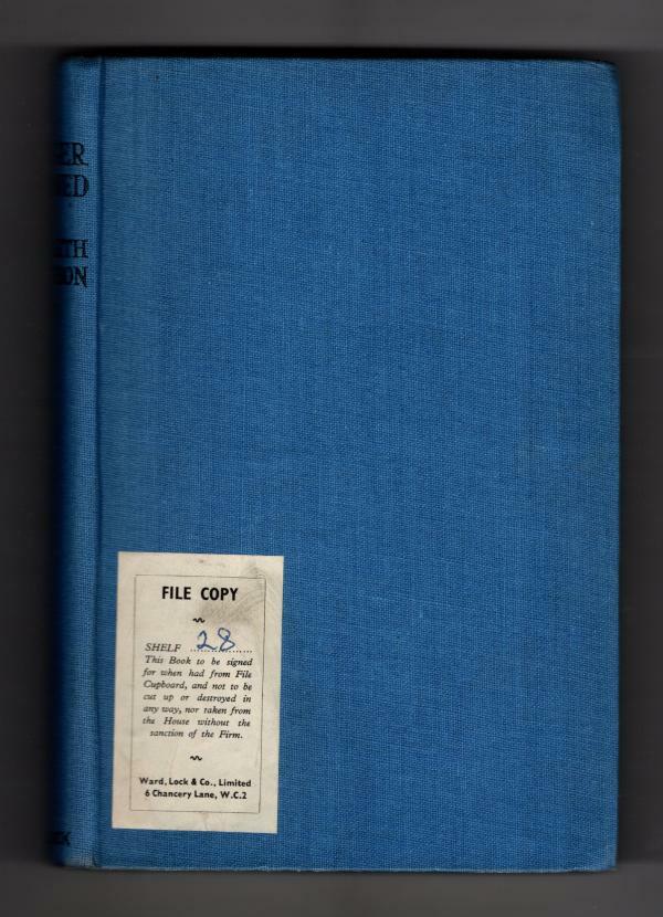 A Stranger Beckoned by Elisabeth Margetson (First Edition) Ward Lock File Copy