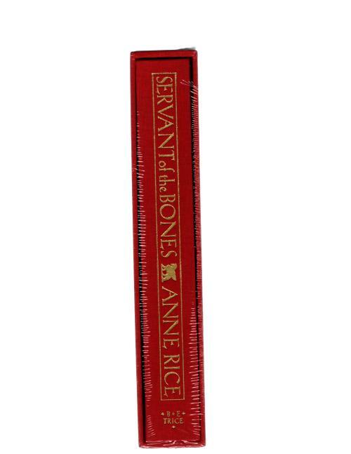 Servant of the Bones by Anne Rice (Limited Ed.) Signed