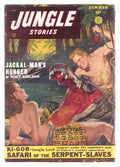 Jungle Stories Summer 1949 GGA Cvr; Ki Gor Safari Serpent Slaves Pulp