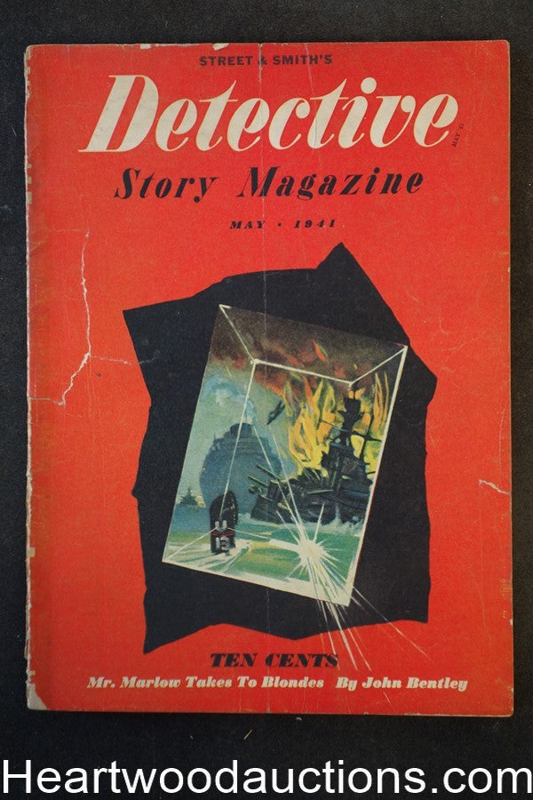 Detective Story May 1941, Edd Cartier Art, Frank Gruber