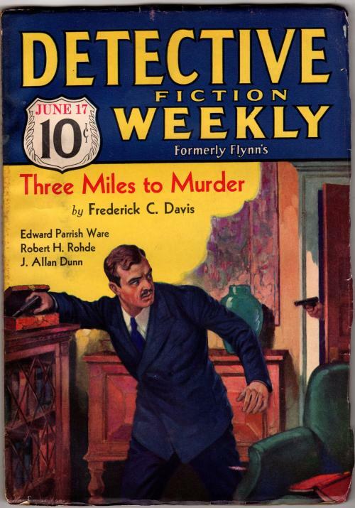 Detective Fiction Weekly Jun 17 1933 Pulp Frederick C. Davis; MacKinley Kantor;
