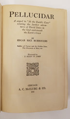 Pellucidar  by Edgar Rice Burroughs 1st St.John Art Fax DJ