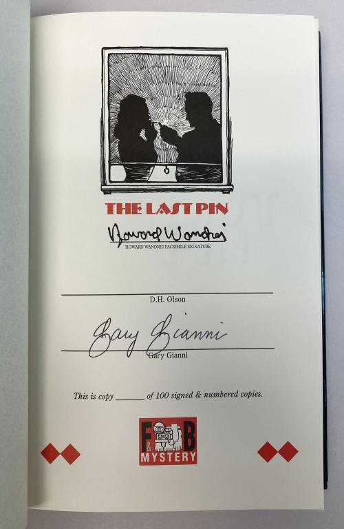 The Last Pin by Howard Wandrei (Signed, Limited) Gary Gianni Signed
