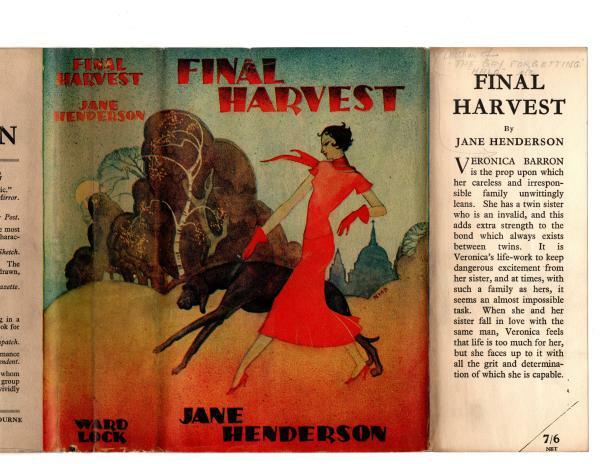 Final Harvest by Jane Henderson (First Edition) File Copy