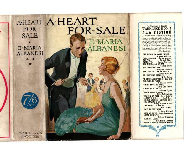 A Heart for Sale by E. Maria Albanesi (First Edition) File Copy