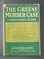 The Greene Murder Case by S. S. Van Dine (Photoplay Edition);
