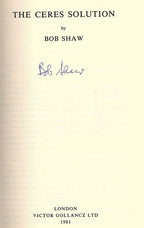 The Ceres Solution by Bob Shaw (First Edition) Signed