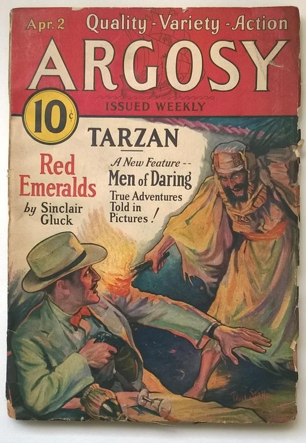 Argosy Apr 02, 1932 Burroughs - Tarzan and the City of Gold 4/6