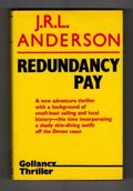 Gollancz Thriller Redundancy Pay by J.R.L. Anderson Publisher's File Copy
