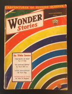 Wonder Stories Sep 1932 Rainbow Cvr