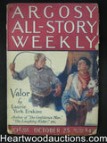 Argosy Oct  25, 1924  Max Brand, Loring Brent, Whipping Cvr
