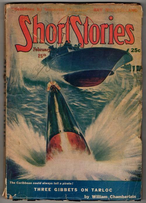 Short Stories February 25 1944 E. Franklin Wittmack Cvr; H. Bedford-Jones