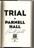 Trial by Parnell Hall (First Edition) Signed
