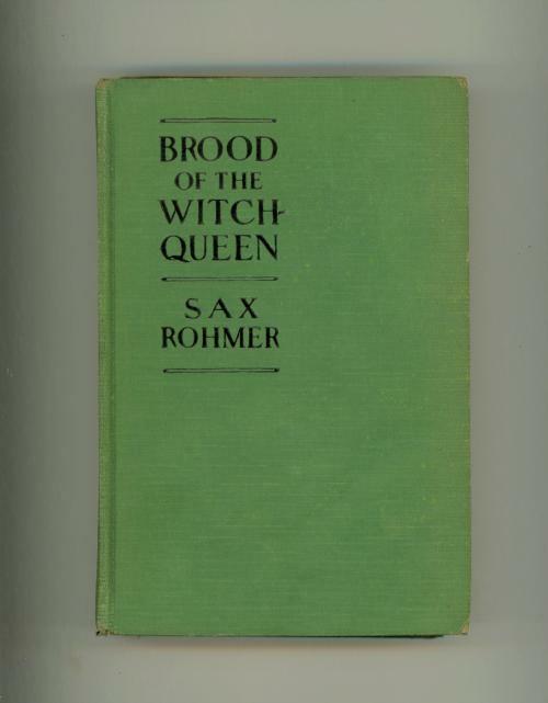 Brood of the Witch Queen by Sax Rohmer (Early Reprint)