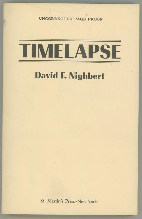 Timelapse by David F. Nighbert (Uncorrected Proof)