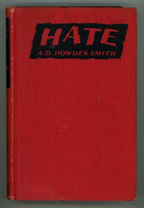 Hate by A. D. Howden-Smith
