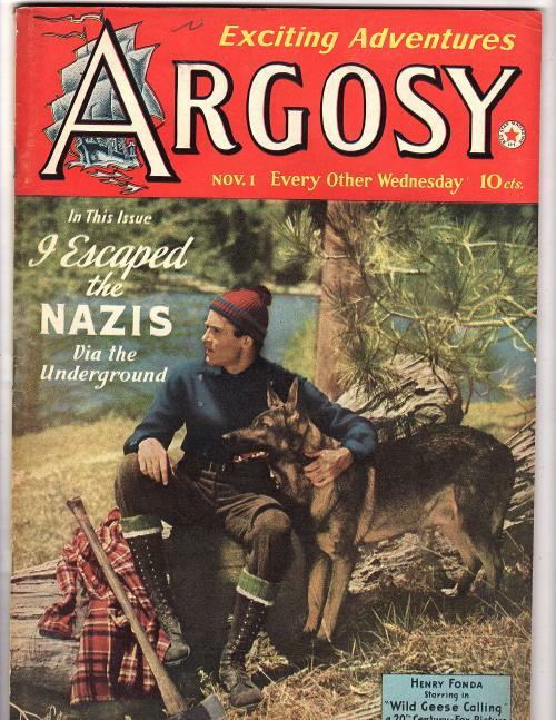 Argosy Nov 1 1941 Henry Fonda cvr/ Beyer sci fi