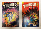 Lot of 14 Thunder Agents Raw Comics Tower Action Series