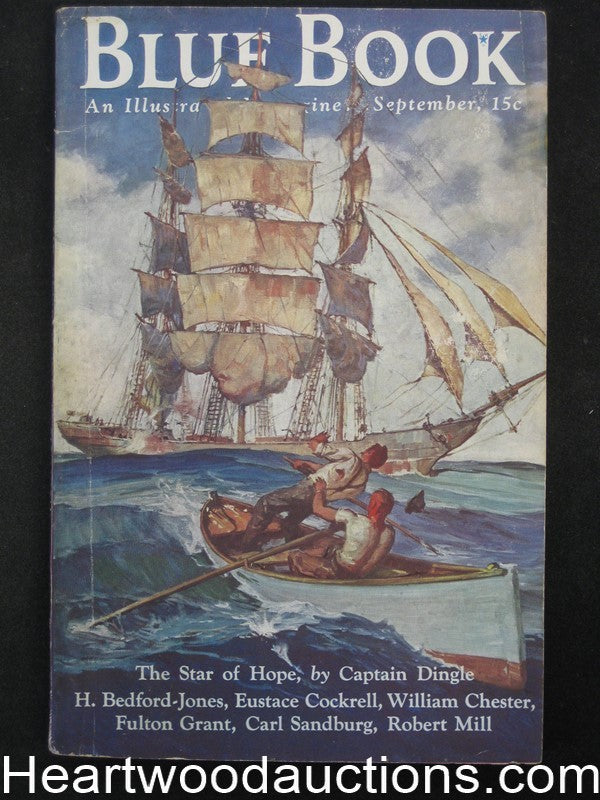 Blue Book September 1936  Kioga H. Bedford - JonesCpt. Dingle